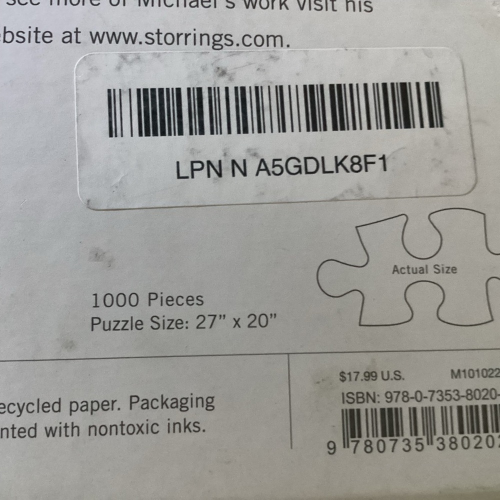 1000pc Puzzle - Picture 4 of 6